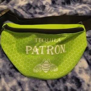 Patron Tequila Fanny Pack - Hip Waist BeltBag Pouch- adjustable neon green